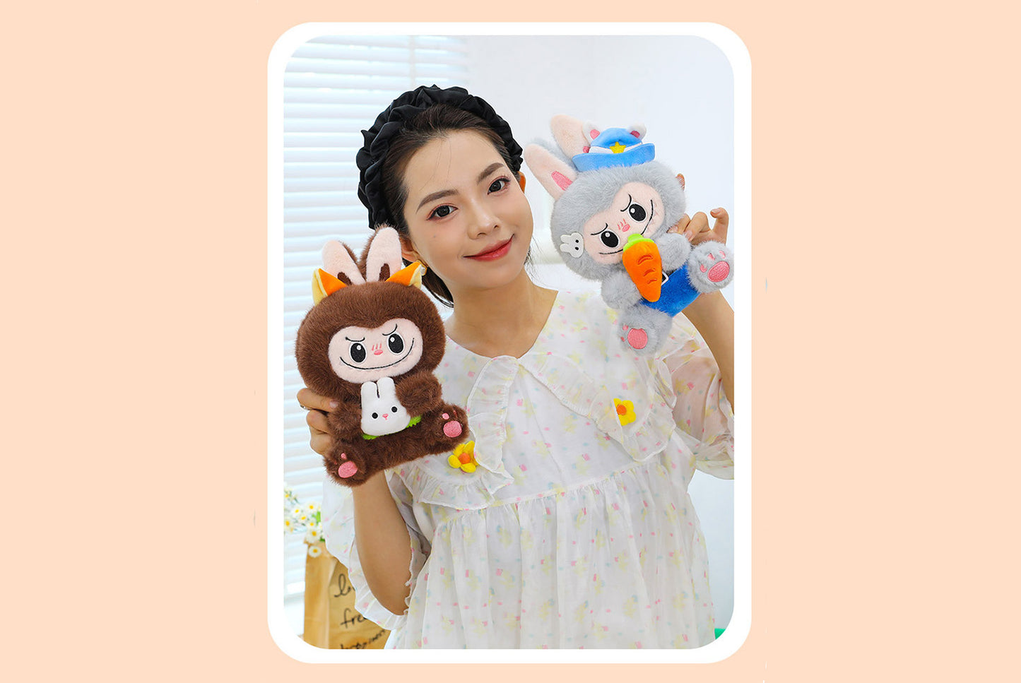 Transformation Labubu Plush Doll