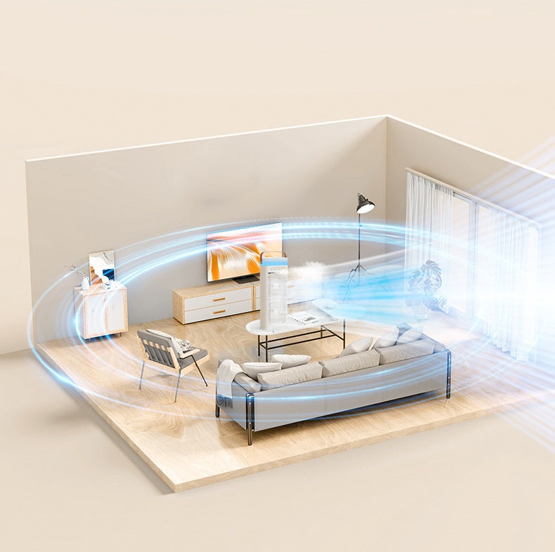 # Dual-Head Spray Water-Cooled Humidifier Fan