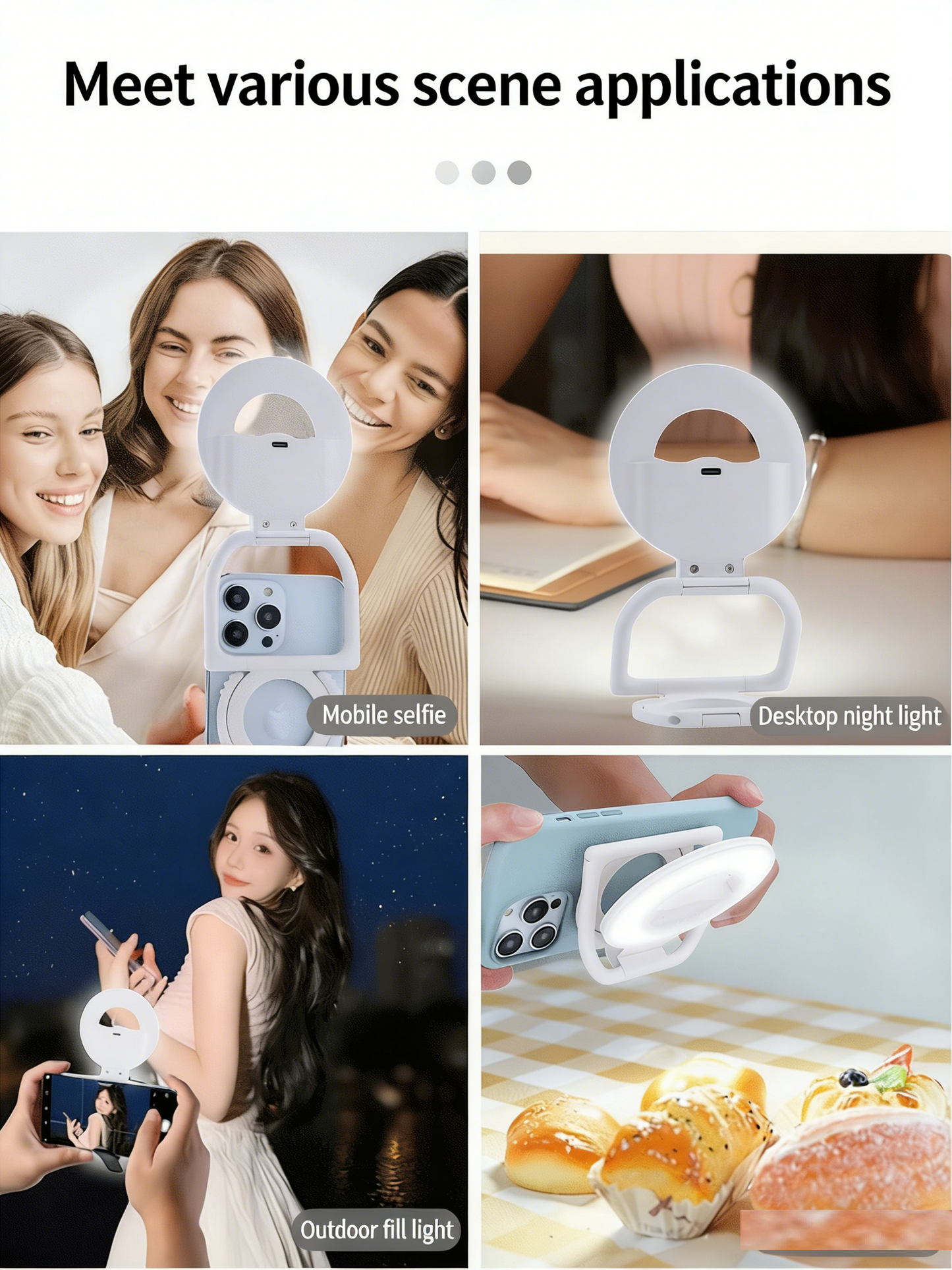 Multifunctional Magnetic Beauty Fill Light