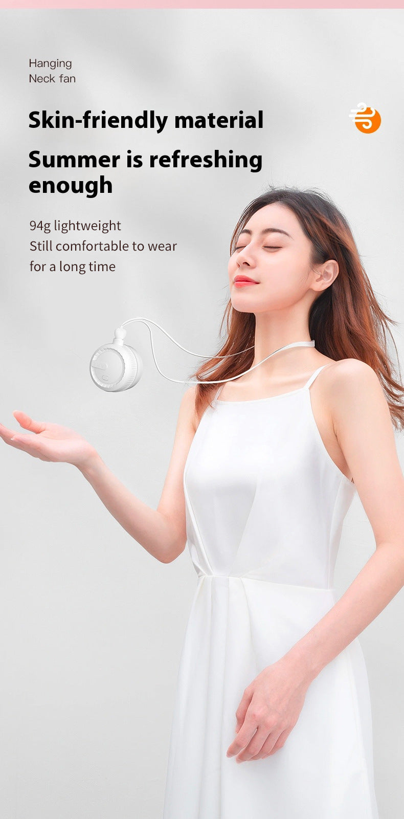 # Mini Bladeless Neck Fan