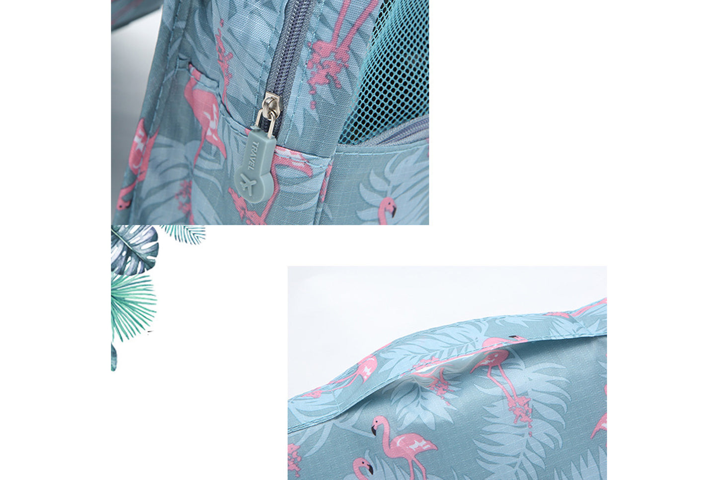 Hanging toiletry storage bag