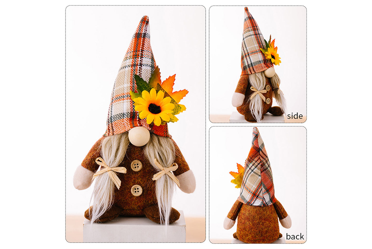 Faceless Doll Gnome Ornaments