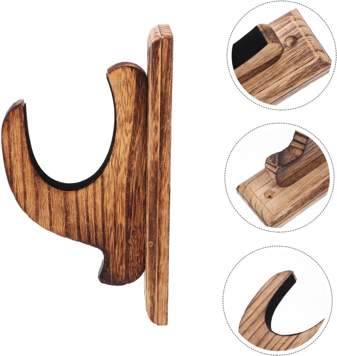 Solid Wood Wall-Mounted Gun Rack