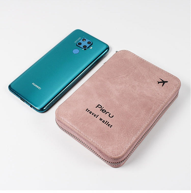 Multifunctional Anti-Theft Passport Holder