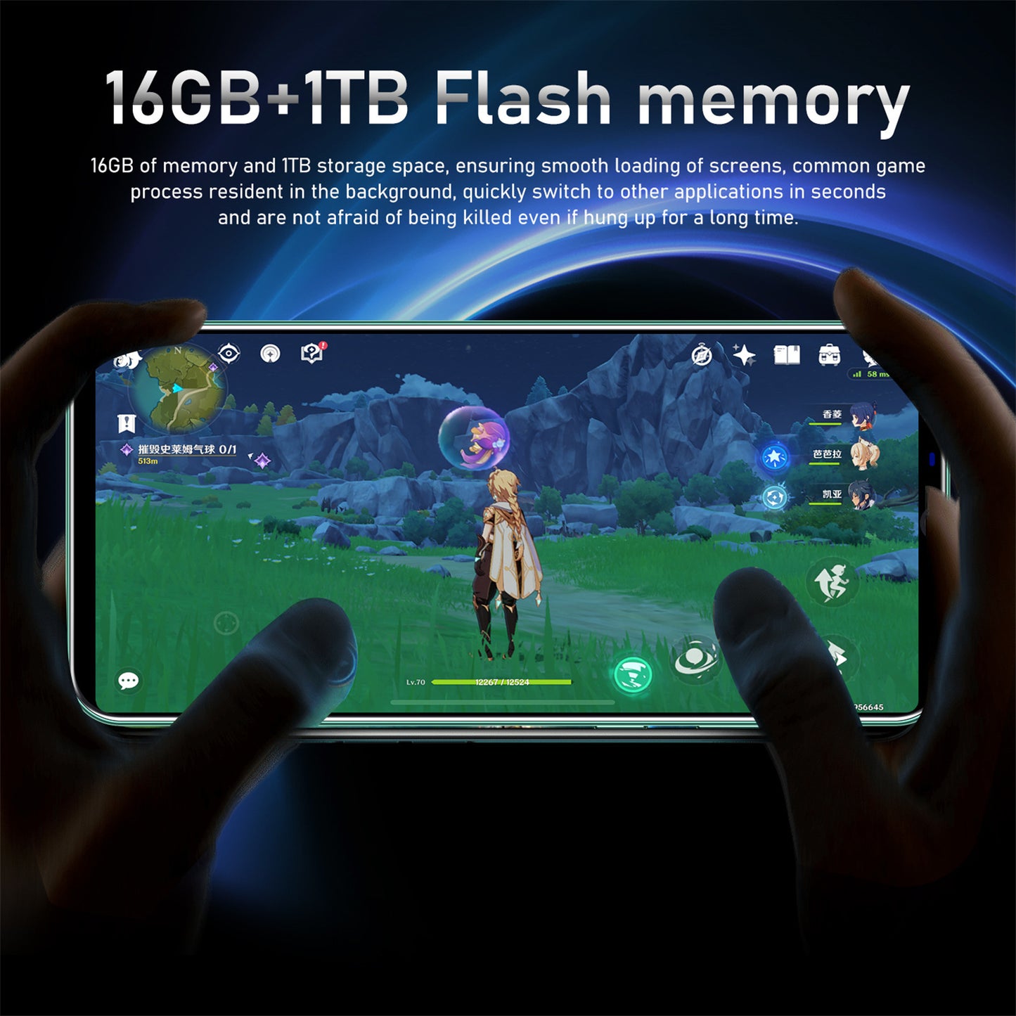 **M6Pro 5.5-inch smart Android phone**