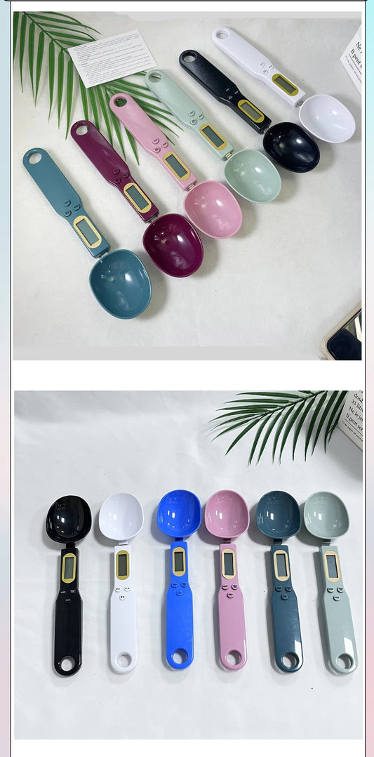 Kitchen Scale with Measuring Spoon
