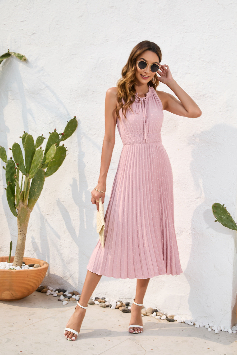 # Sleeveless Vacation Dress