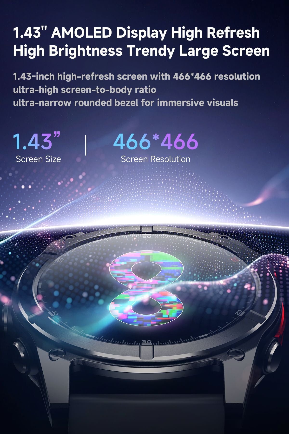 # F8 Pro Outdoor Multifunctional Smartwatch