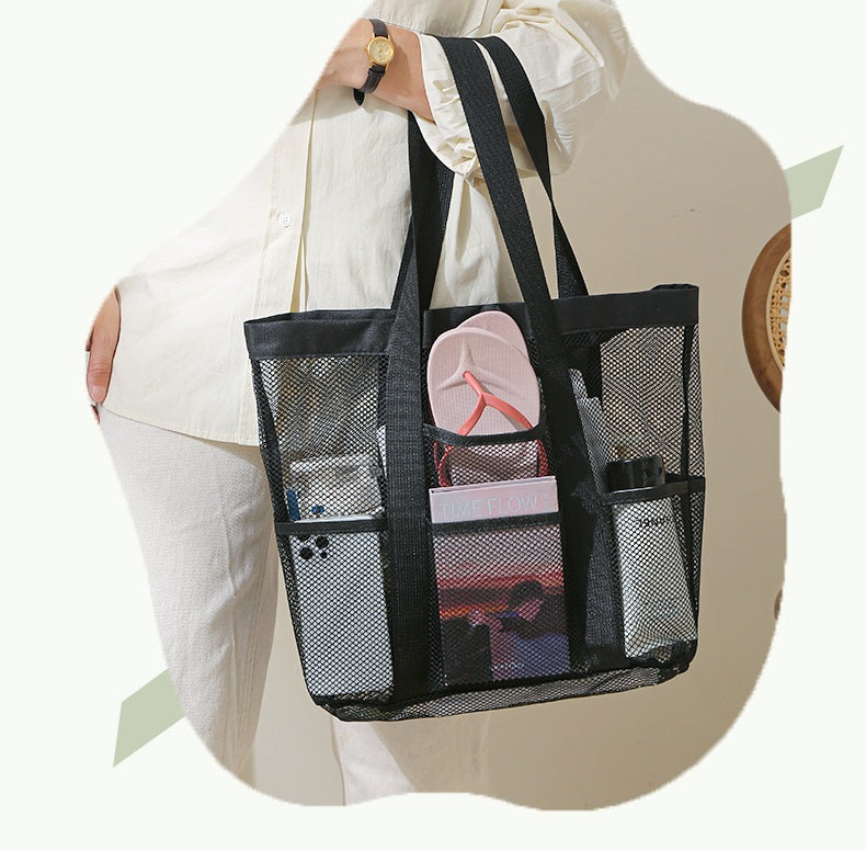 # Mesh Beach Storage Bag(2pcs)