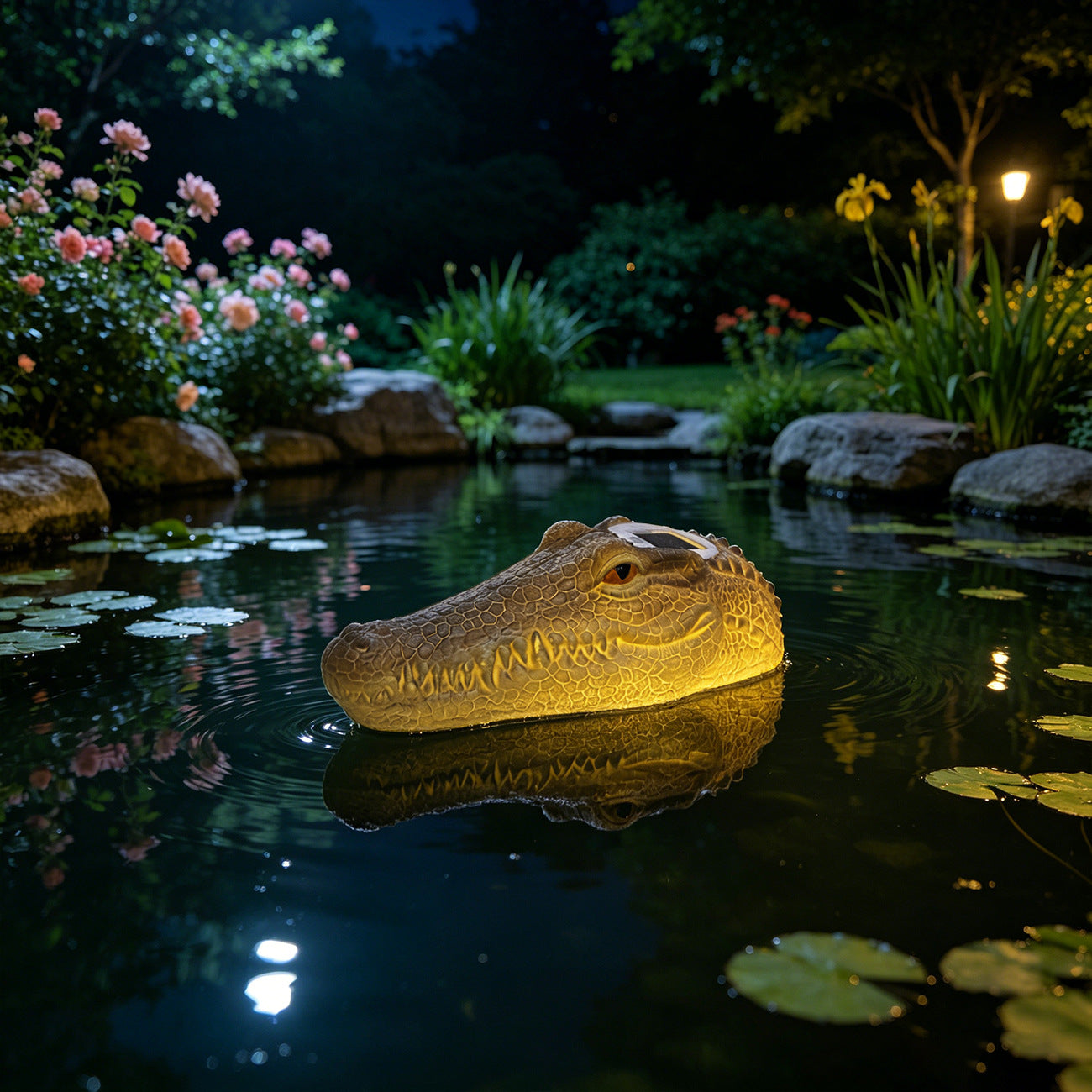 # Solar-Powered Simulation Decorative Ornament