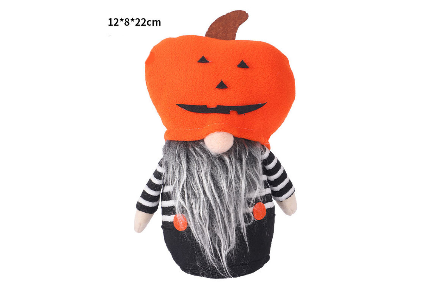 **Halloween Monster Pumpkin Hat Doll**