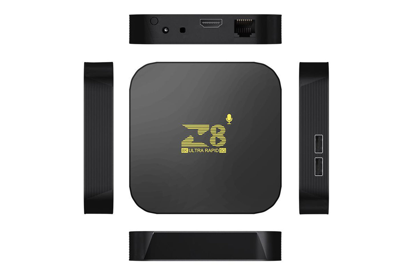 **Z8ATV 4K Smart Internet Set-Top Box (8+128GB Large Storage Edition)**(UK plug)