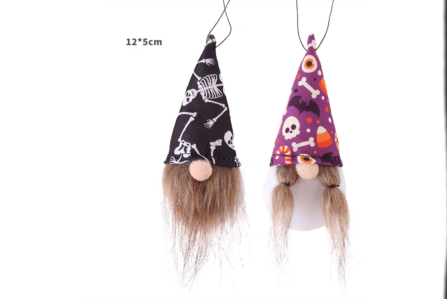 Halloween Decorations Mini Faceless Old Man Doll Pendant**