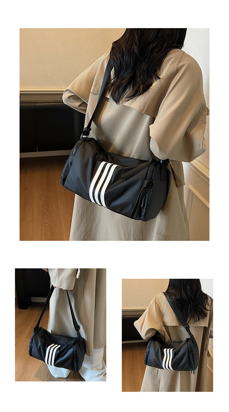 Stylish Sporty Cylindrical Bag