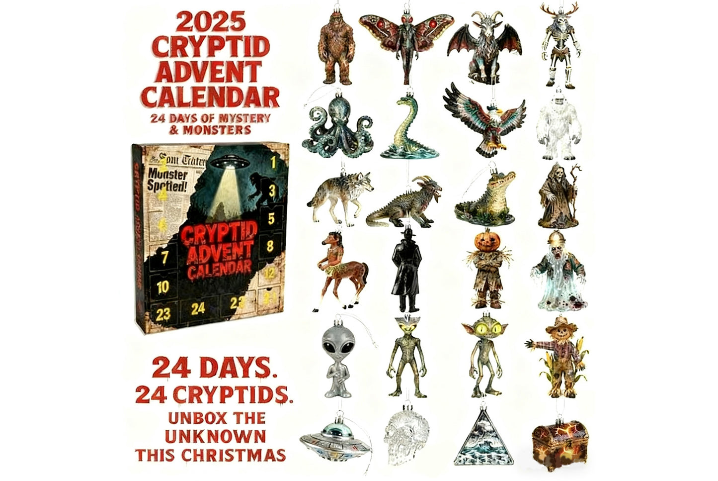 **2025 New Christmas Advent Calendar Blind Box** 2D