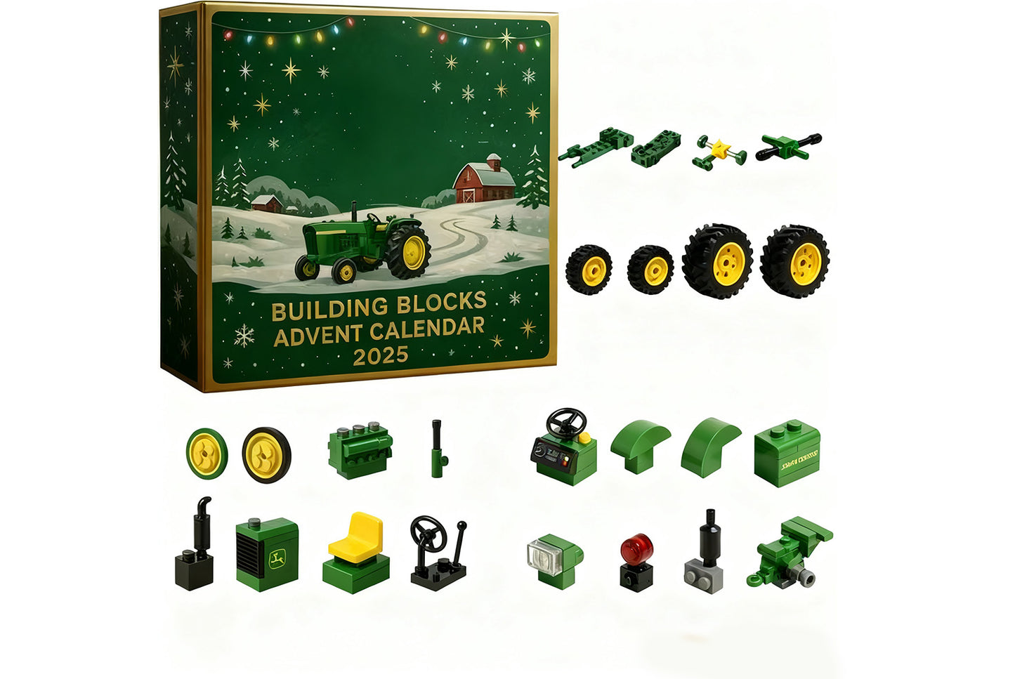 **2025 New Christmas Advent Calendar Blind Box** 2D