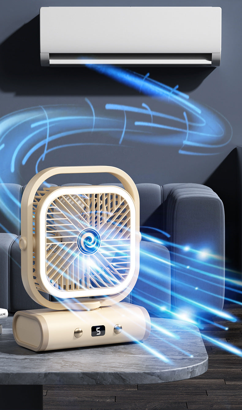 # USB Rechargeable Portable Circulating Fan
