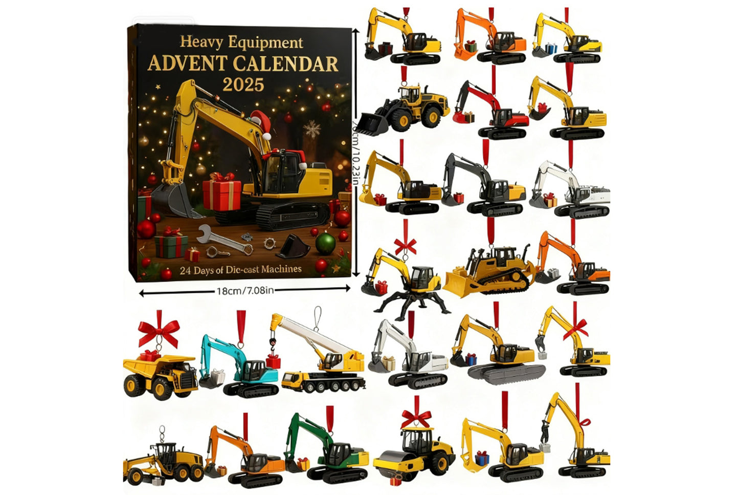 **2025 New Christmas Advent Calendar Blind Box** 2D