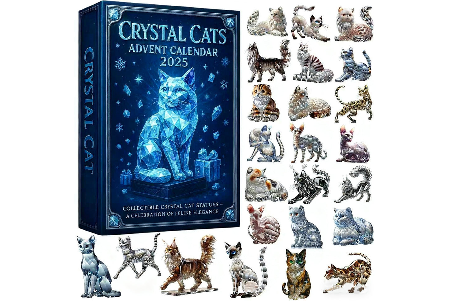 **2025 New Christmas Advent Calendar Blind Box** 2D