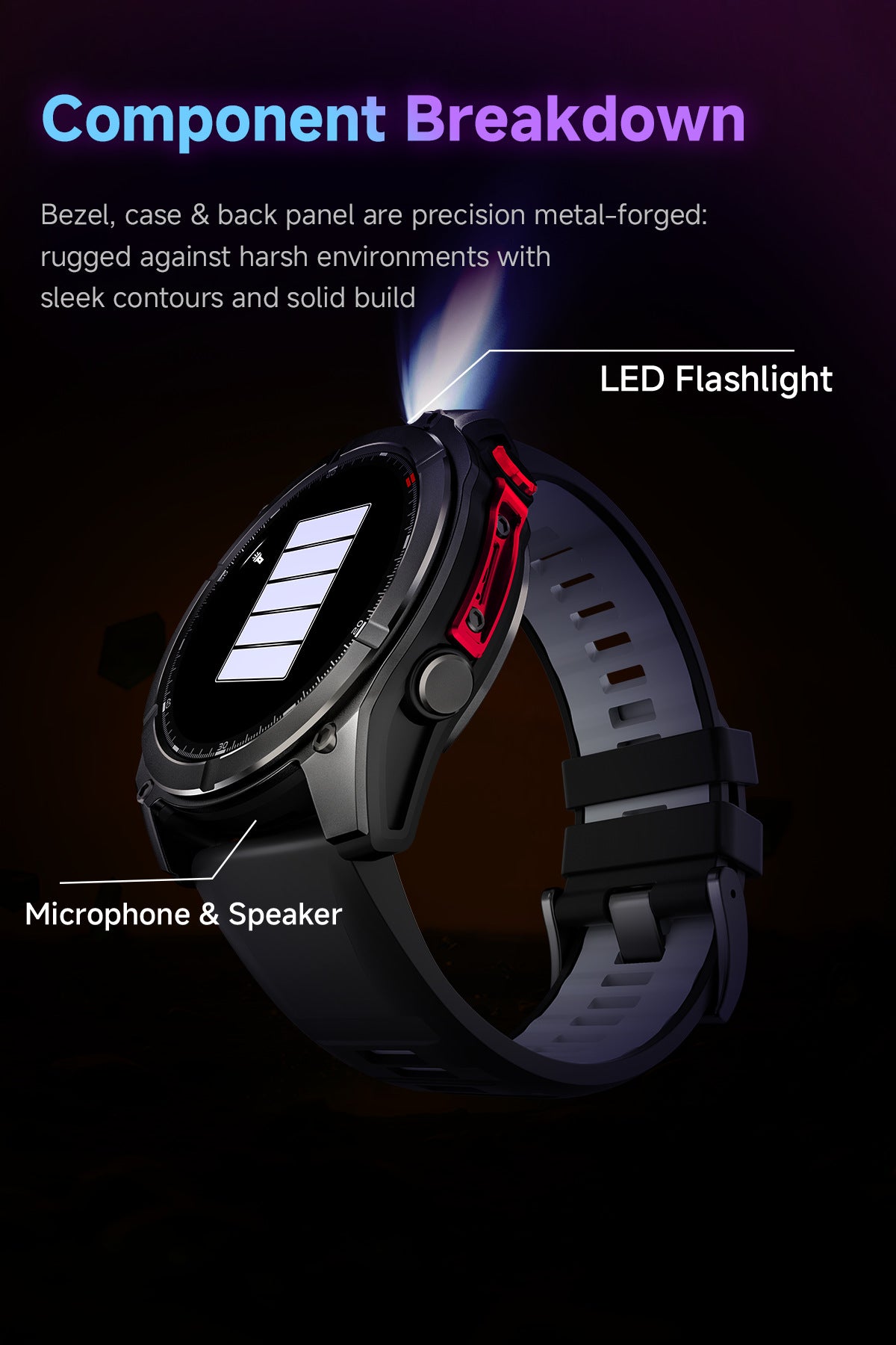 # F8 Pro Outdoor Multifunctional Smartwatch