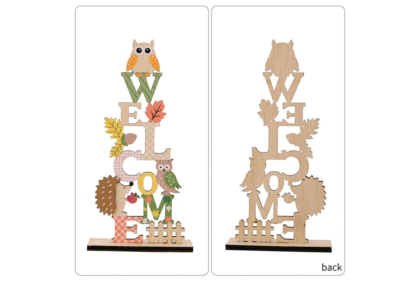 Harvest Season Wooden Decorative Ornaments
