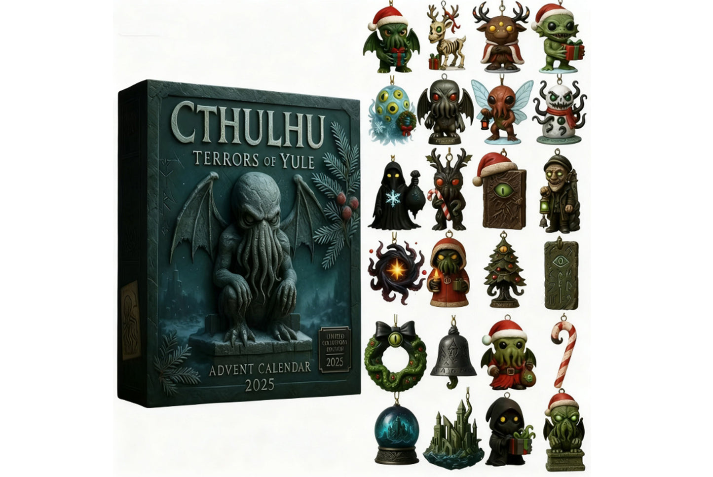 **2025 New Christmas Advent Calendar Blind Box** 2D