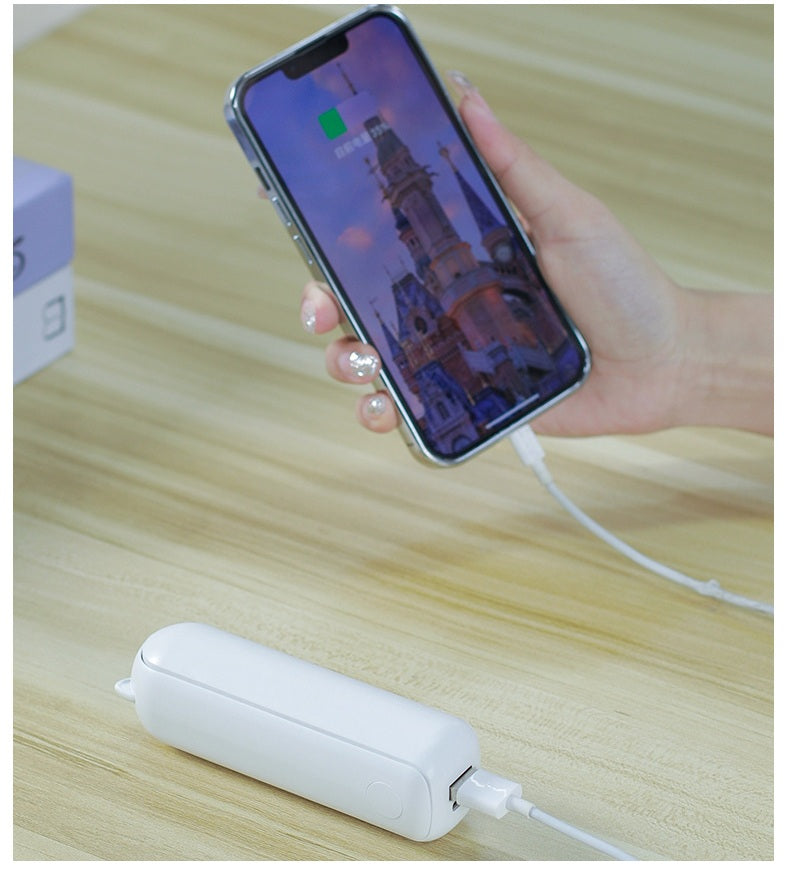 # 2-in-1 Folding Handheld Fan
