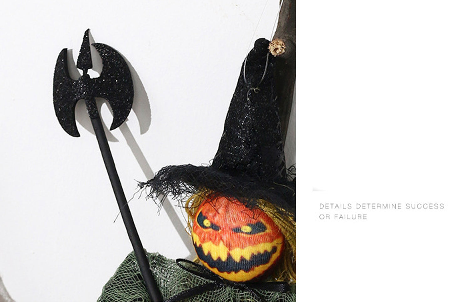 **Halloween Scary Pumpkin Doll Pendant - A Must-Haunted Party Decoration**