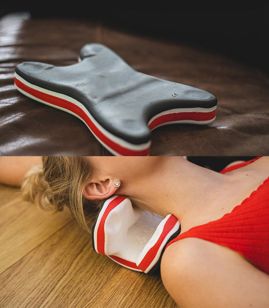 # EVA Waterproof Cervical Traction Massage Pillow