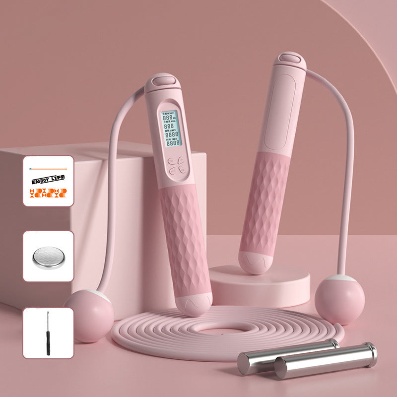 Intelligent Cordless Counting Weighted Skipping Rope