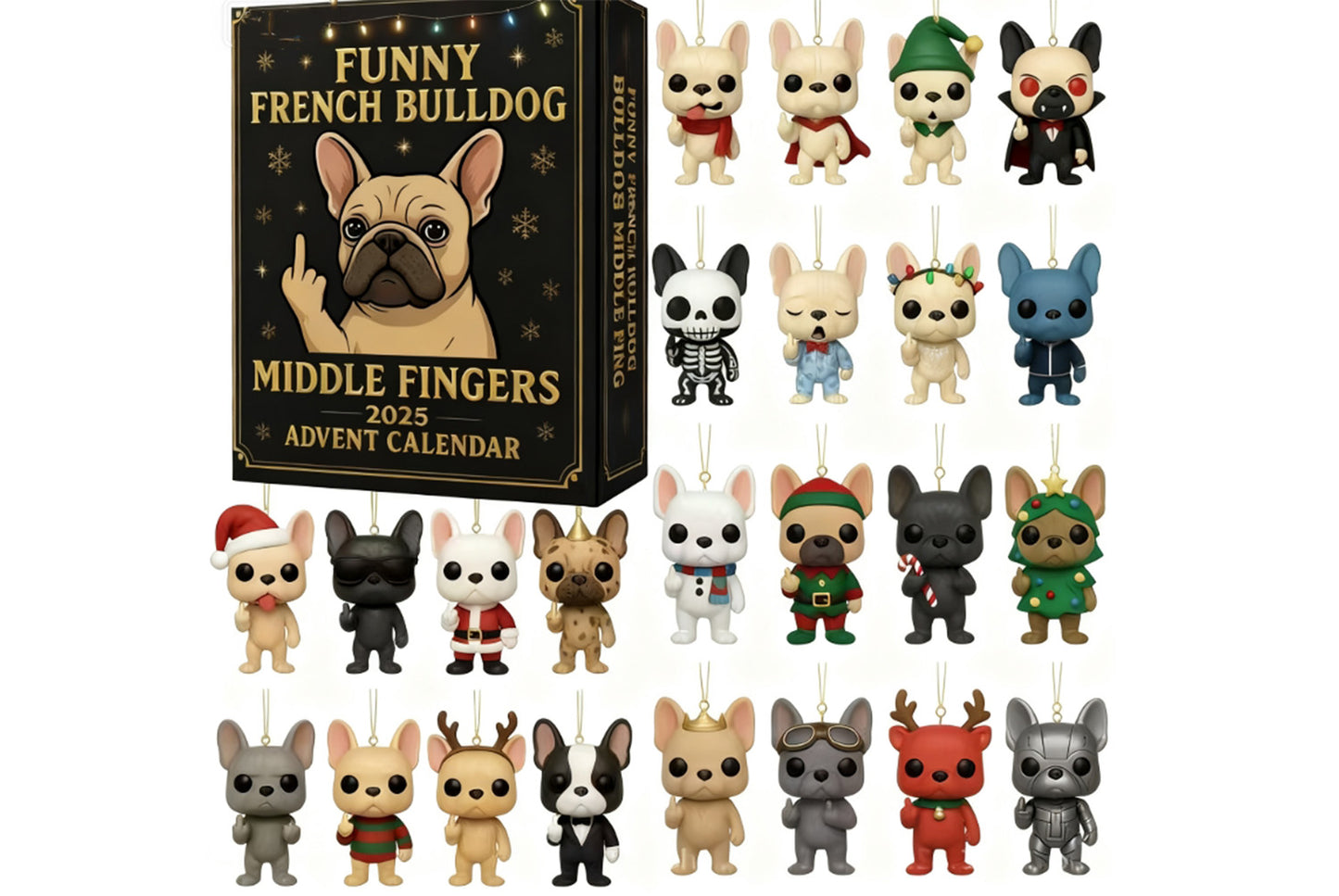 **2025 New Christmas Advent Calendar Blind Box** 2D