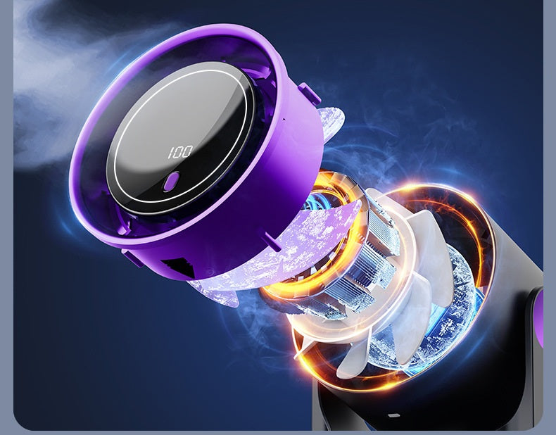 # Type-C Digital Display Five-Speed Desktop Fan