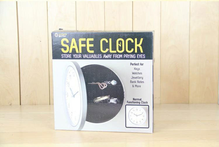 **clock safe clock safe jewelry storage box**