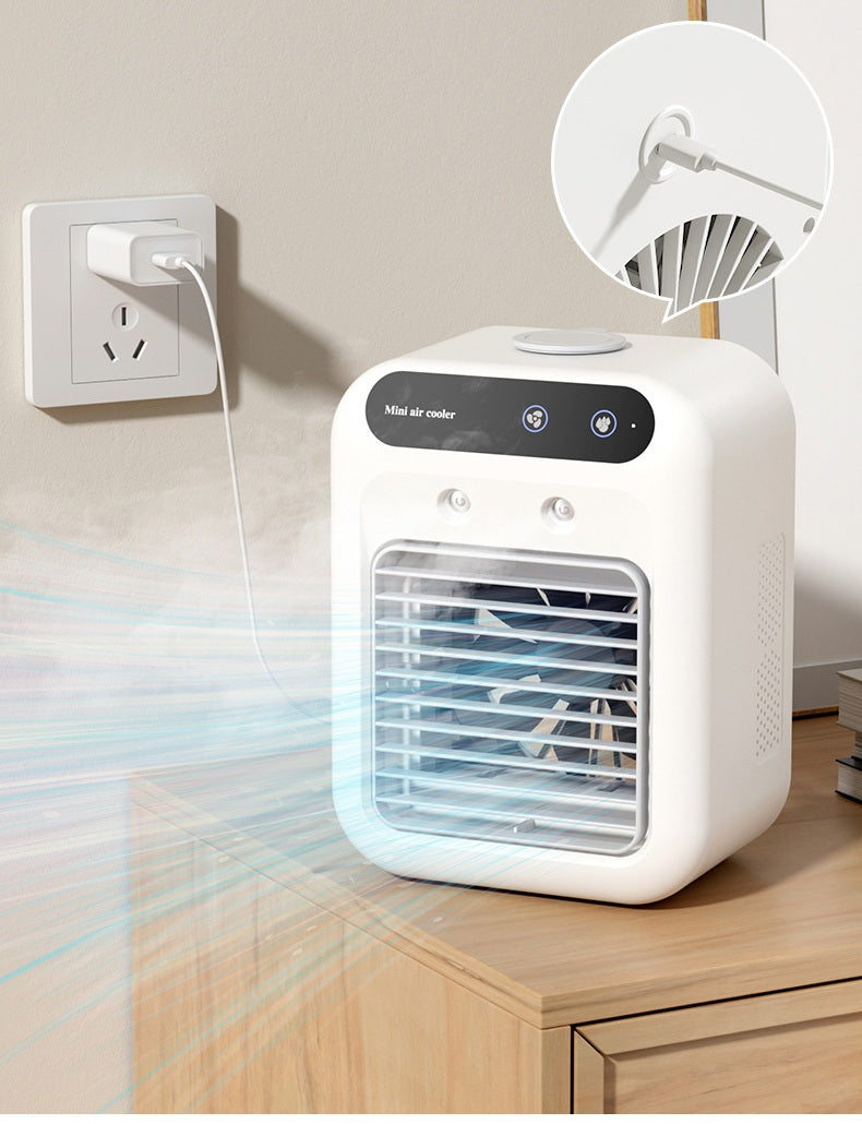 # USB Rechargeable Desktop Spray Air Cooler