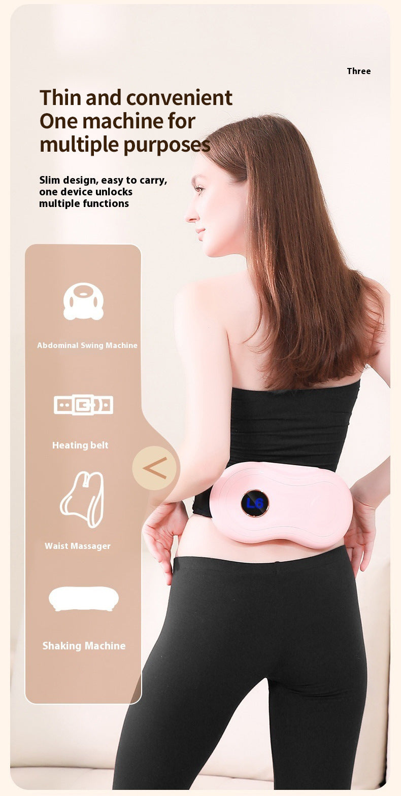 Heated Massage Fat-Burning Waist Belt