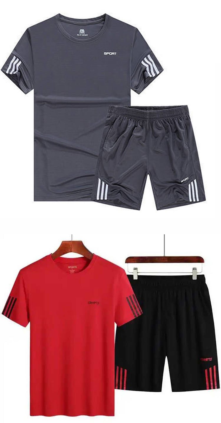 # Men's Summer Quick-Drying Breathable Sports Suit