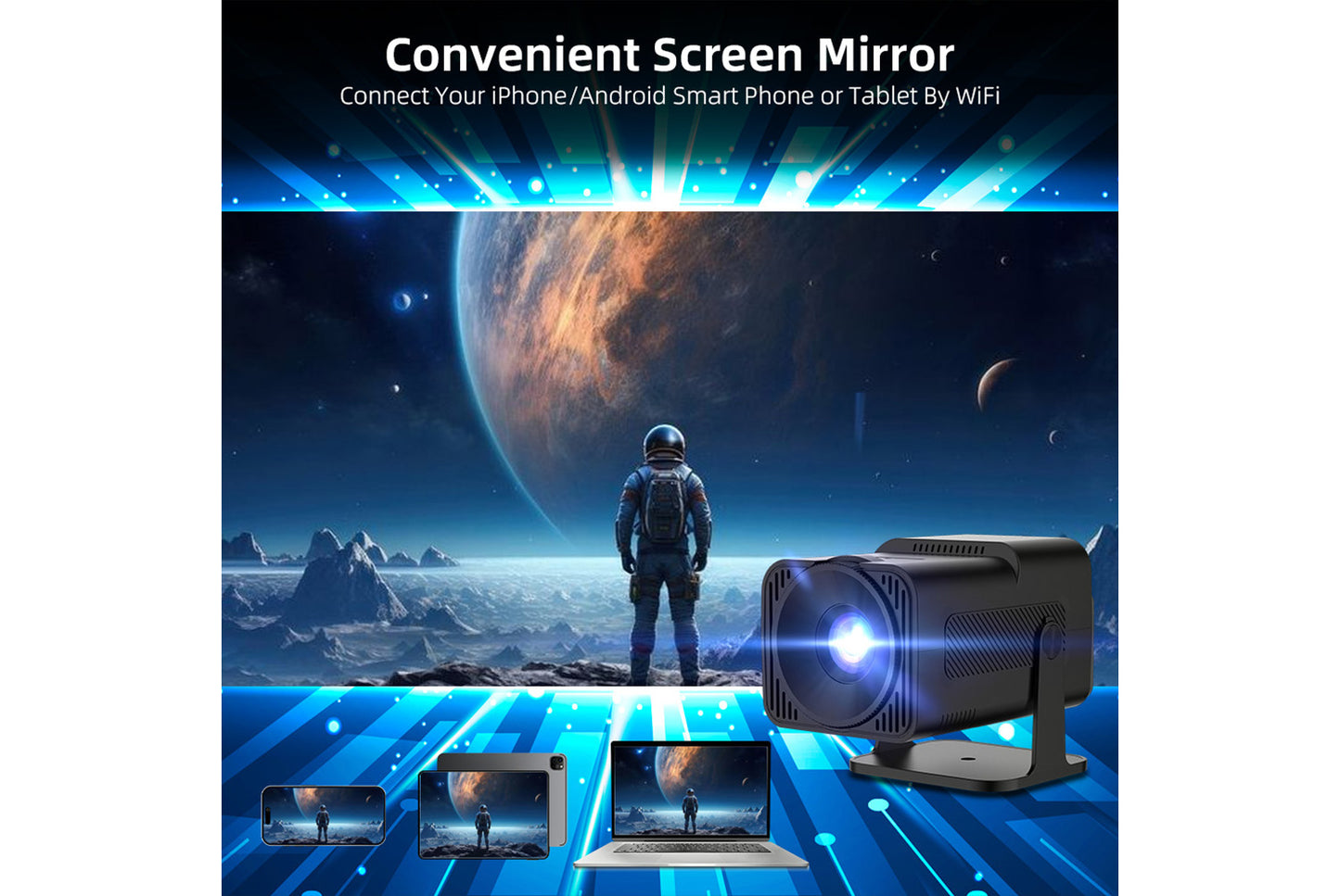 **X12 Smart 4K Projector 2+16GB Edition**