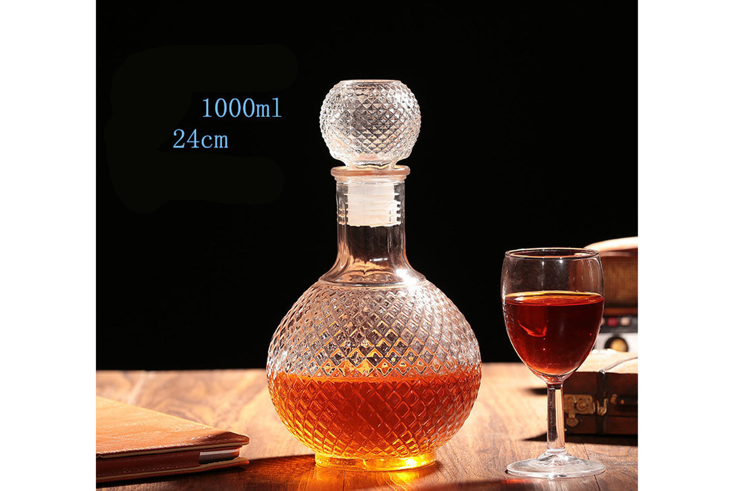 **Glass Wine Storage Bottles**