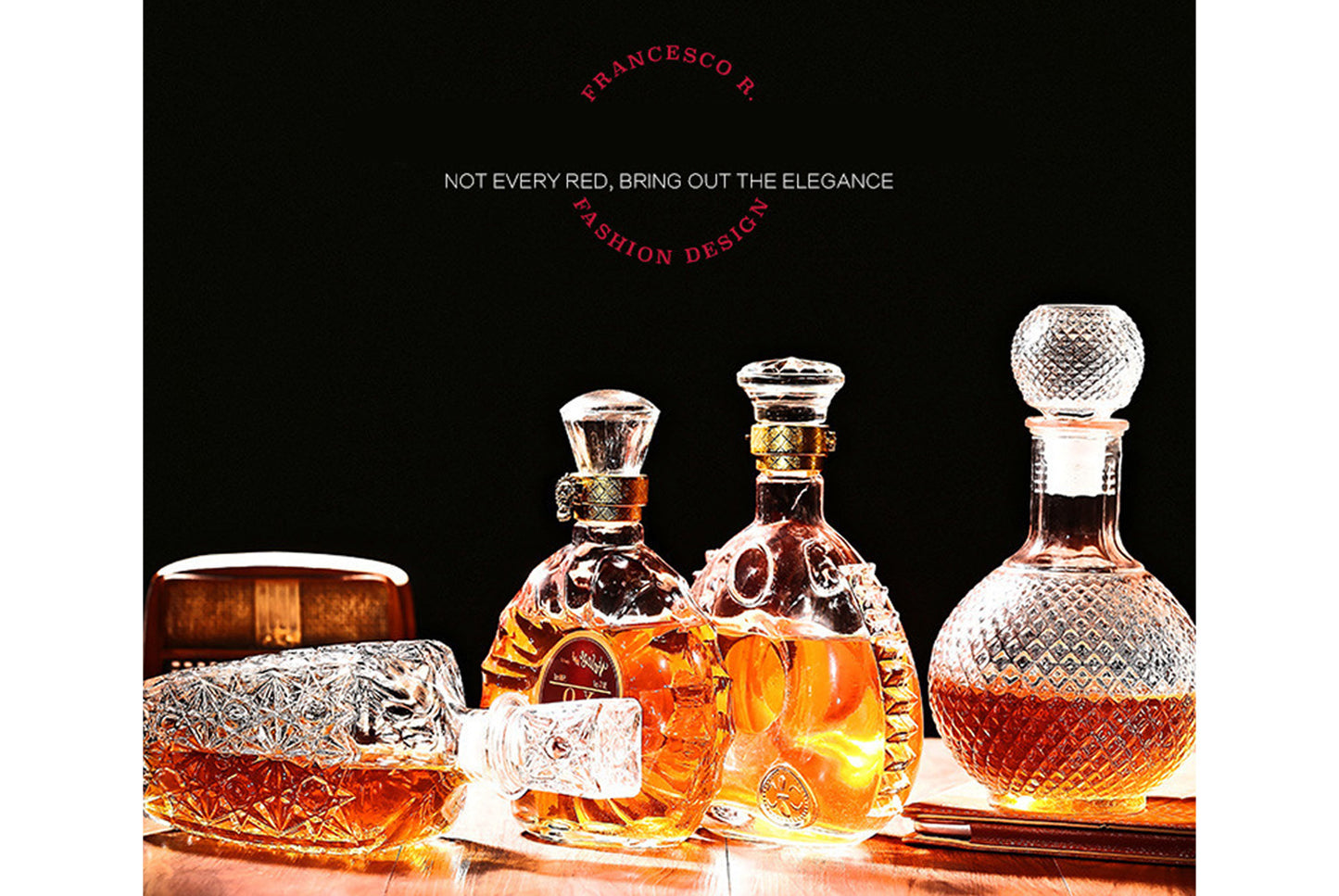 **Glass Wine Storage Bottles**