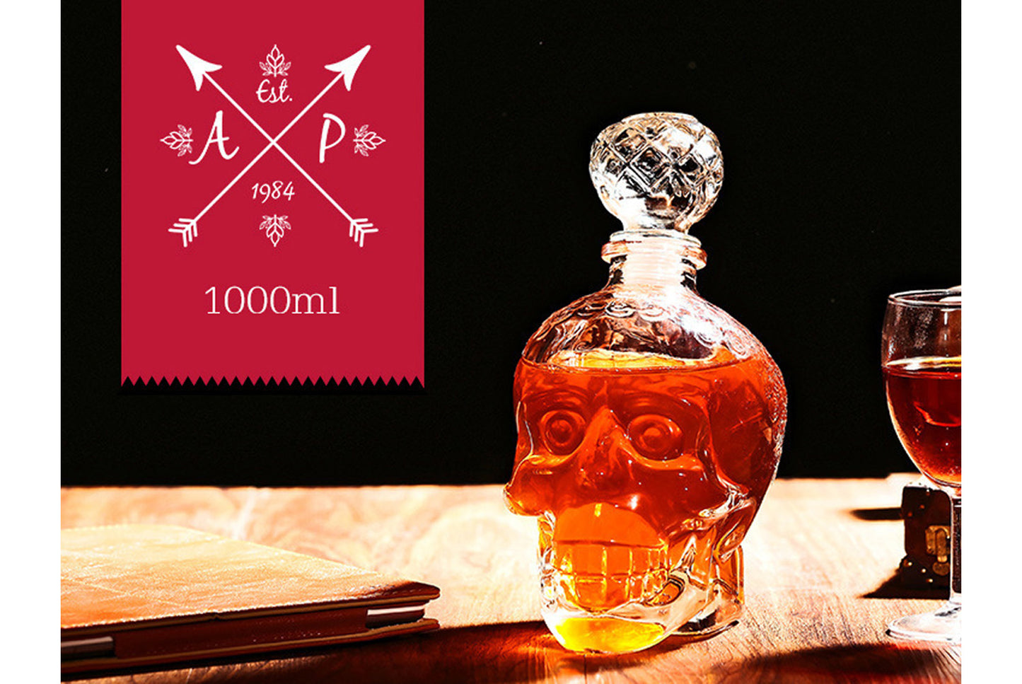 **Glass Wine Storage Bottles**