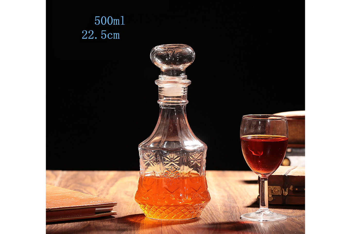 **Glass Wine Storage Bottles**