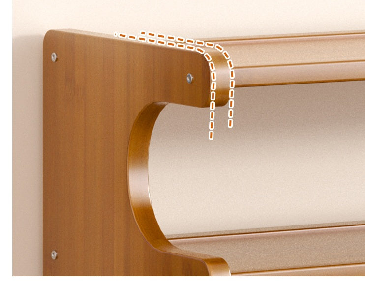 Bamboo Multi-Layer Shoe Rack