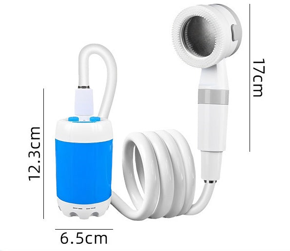 # Portable Outdoor Electric Shower