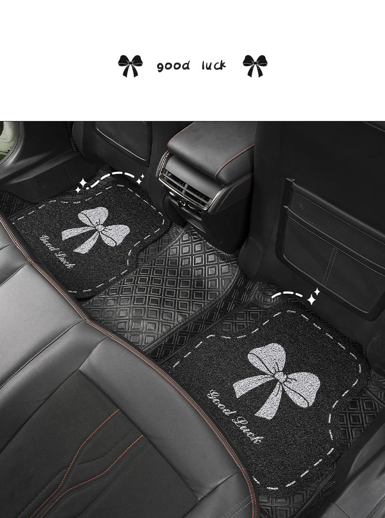 **Cute Universal Car Floor Mats for Women**