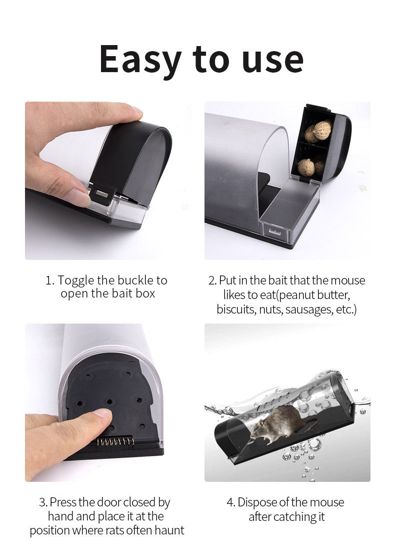 # High-Sensitivity Pedal-Type Eco-Friendly Mouse Trap
