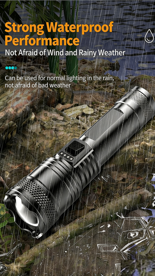 Multi-functional High-power Flashlight