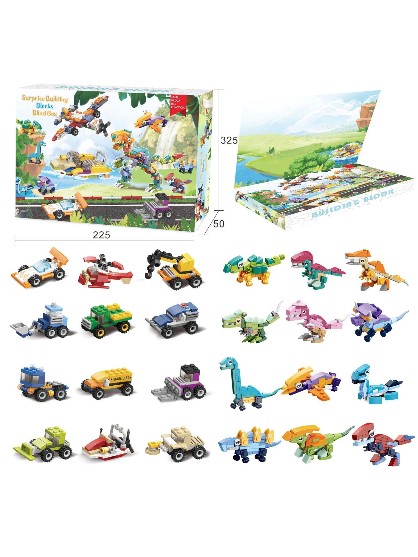 Christmas Surprise Blind Box Building Block Set