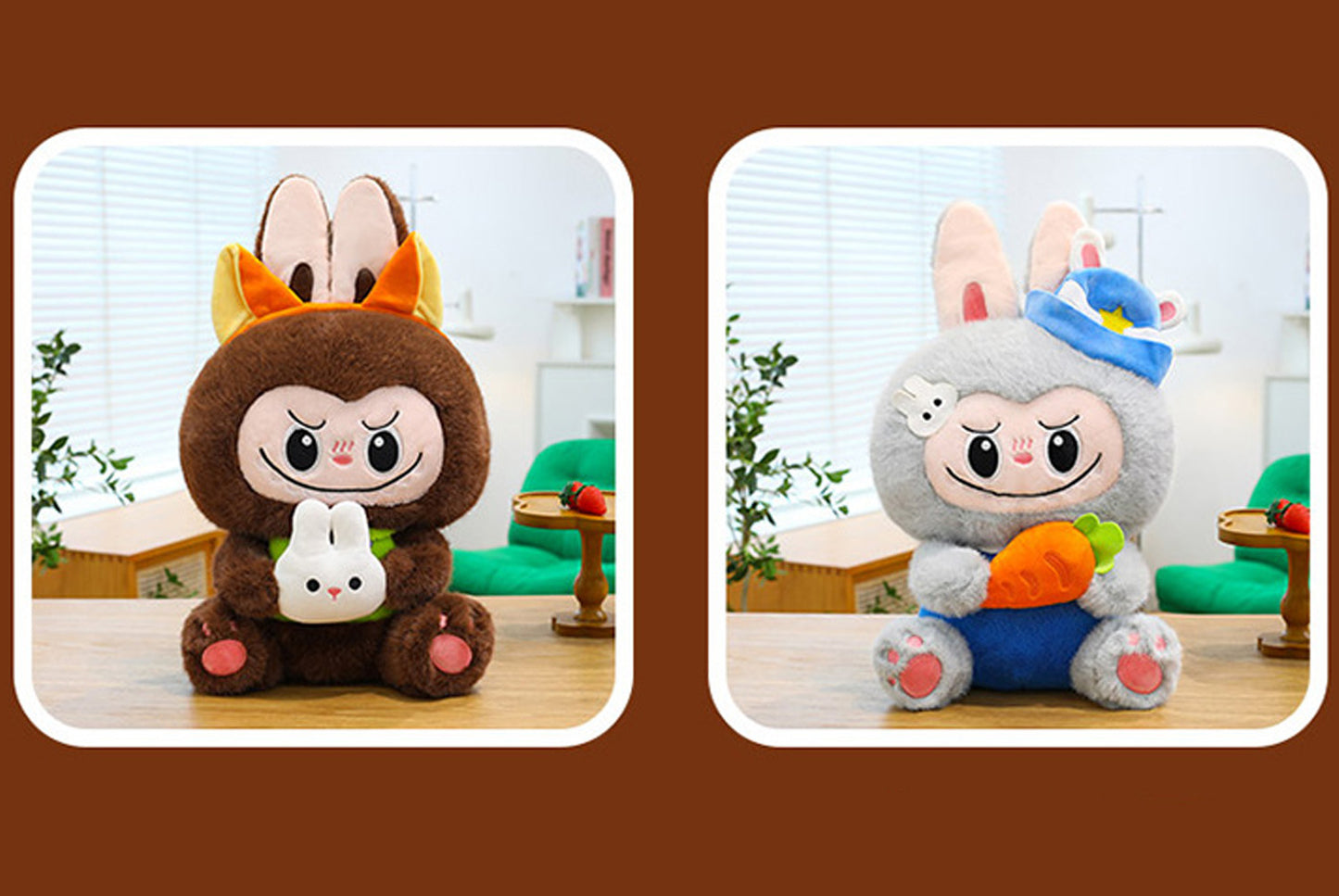 Transformation Labubu Plush Doll
