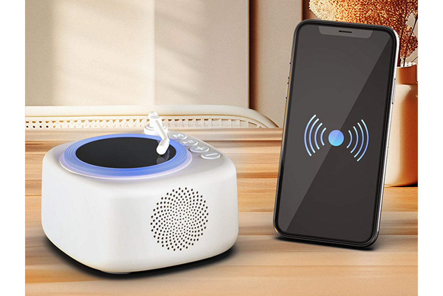 Time Record Bluetooth Speaker