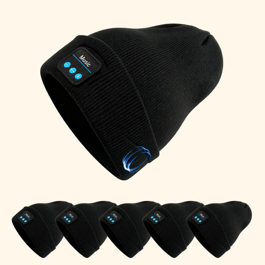 **Wireless Bluetooth Music Headphone Cap|USB Charging|Knitted Cap**